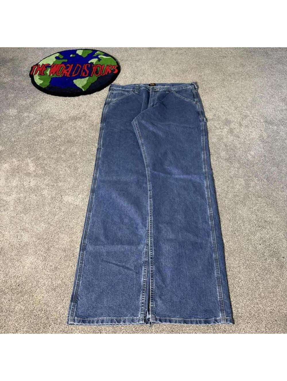 y2k vintage lee carpenter denim jeans